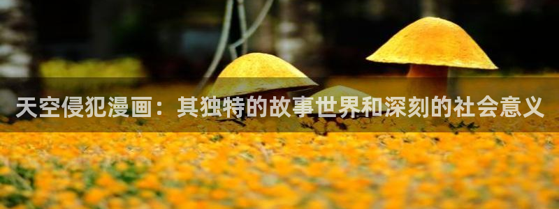 耽耽漫网：天空侵犯漫画：其独特的故事世界和深刻的社会意义